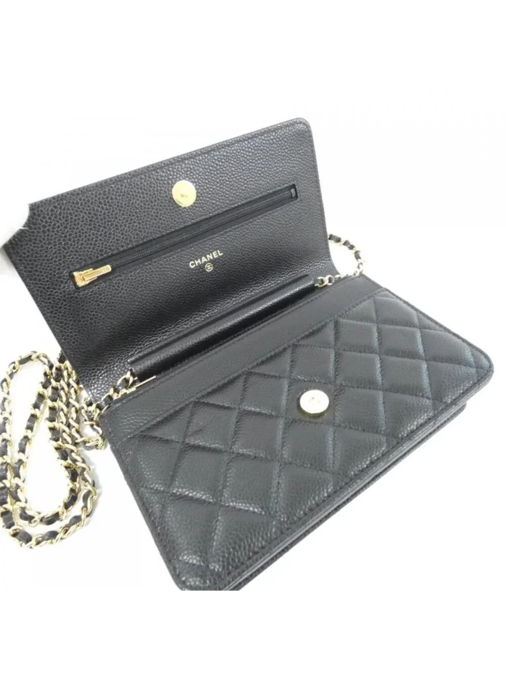 Chanel Timeless Classic Line Chain Wallet Shoulder Bag